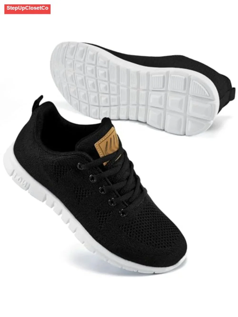 Lightweight Walking Sneakers Non Slip Athletic Shoes Comfortable Memory Foam